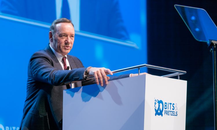 Kevin Spacey bei Bits & Pretzels