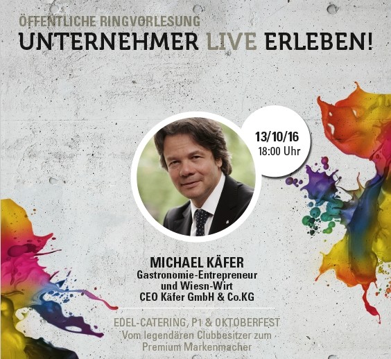 Unternehmer Live Erleben: Michael Käfer