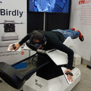 Der Vogelflug-Simulator Birdly, Foto: Munich Startup