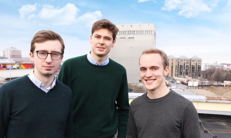 weview Gründerteam - Jakob von Egidy, Leopold von Waldthausen, Christoph Pröschel (v.l.n.r.)