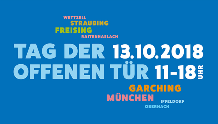 Forschungscampus Garching: Tag der offenen Tür 2018