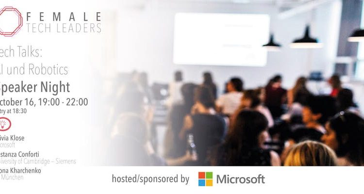 Female Tech Leaders Speaker Night