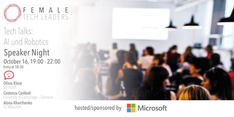 Female Tech Leaders Speaker Night