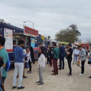 Foodtrucks bei der SXSW in Austin