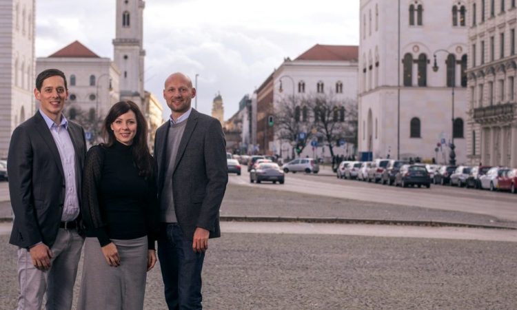 Die Cluno-Gründer Nico Polleti, Christina Polleti und Andreas Schuierer. (v.l., Foto: Cluno)