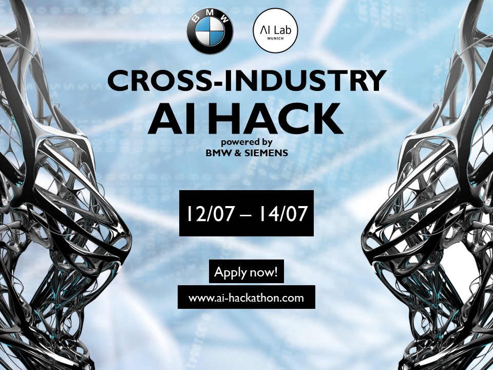 CROSS-INDUSTRY AI HACK powered by BMW & Siemens