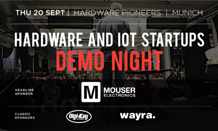 Hardware und IoT Startup Demo Night