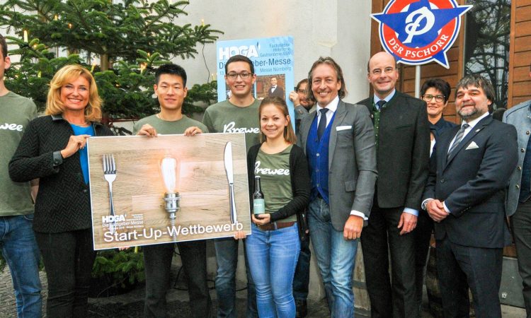 Brewee gewinnt HOGA Startup-Wettbewerb