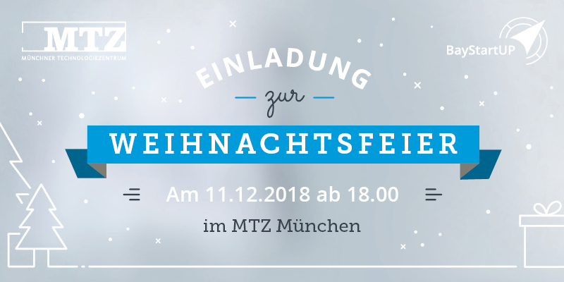 weihnachtsfeier mtz baystartup 2018