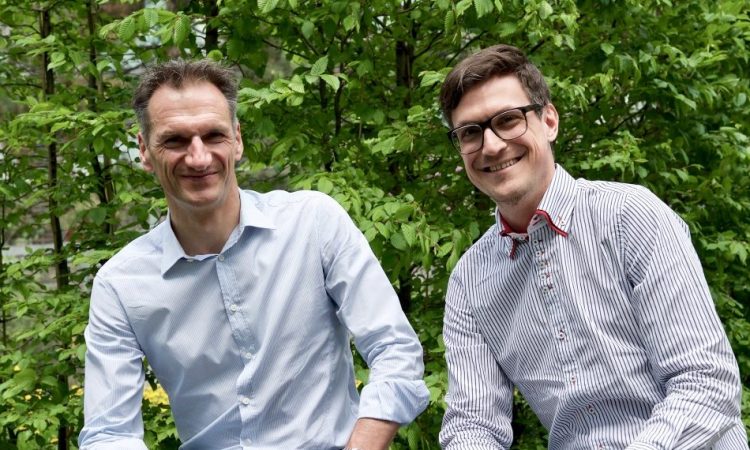 Michael Schwarz und Sebastian Jagsch von Eluminocity kümmern sich um Sensortechnologie.