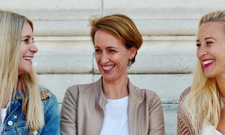 Die Zoé Lu Gründerinnen Ulrike Heintz, Jennifer Rüggeberg, Larissa Walter