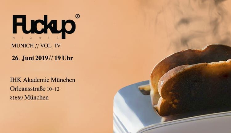 Fuckup Nights Munich - Vol. II 2019