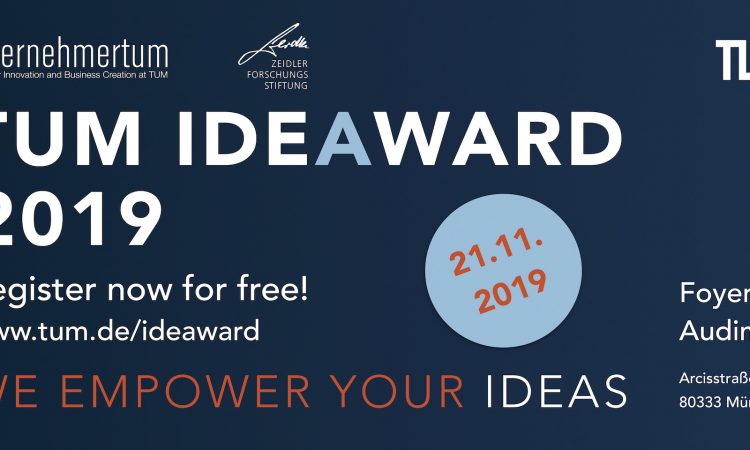 TUM IdeAward 2019