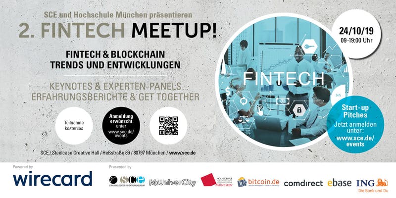 2. FINTECH MEETUP: Fintech & Blockchain - Keynotes, Panels & Get Together