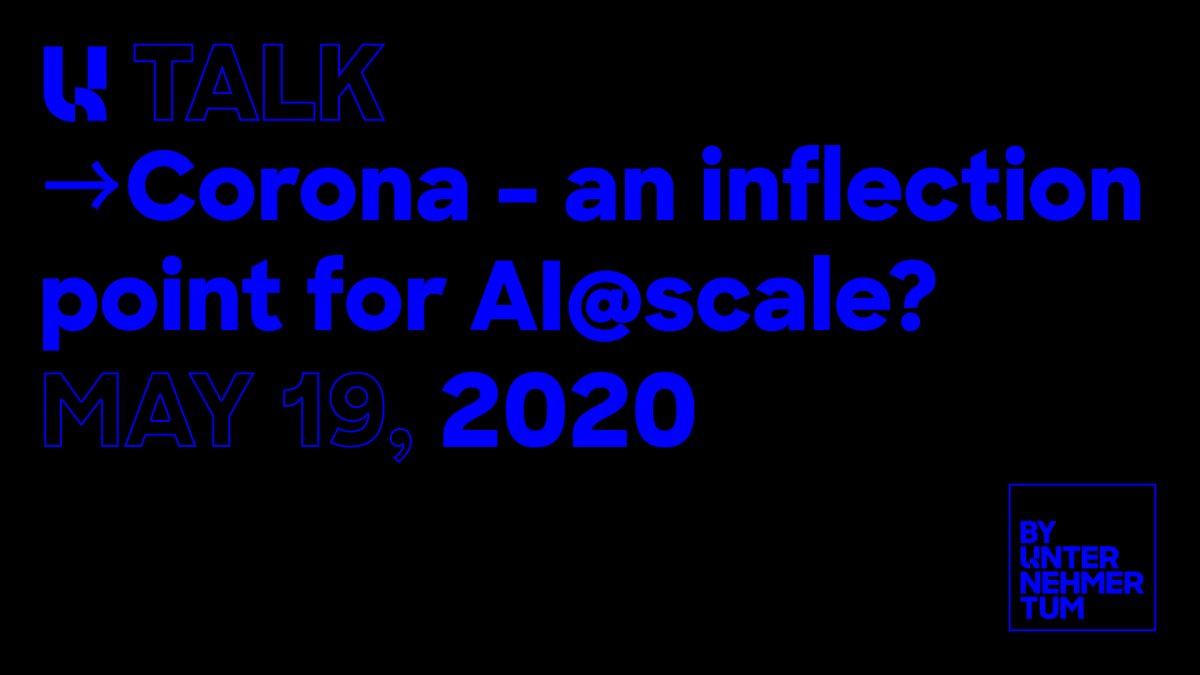 U Talk: Corona – an inflection point for AI@scale?