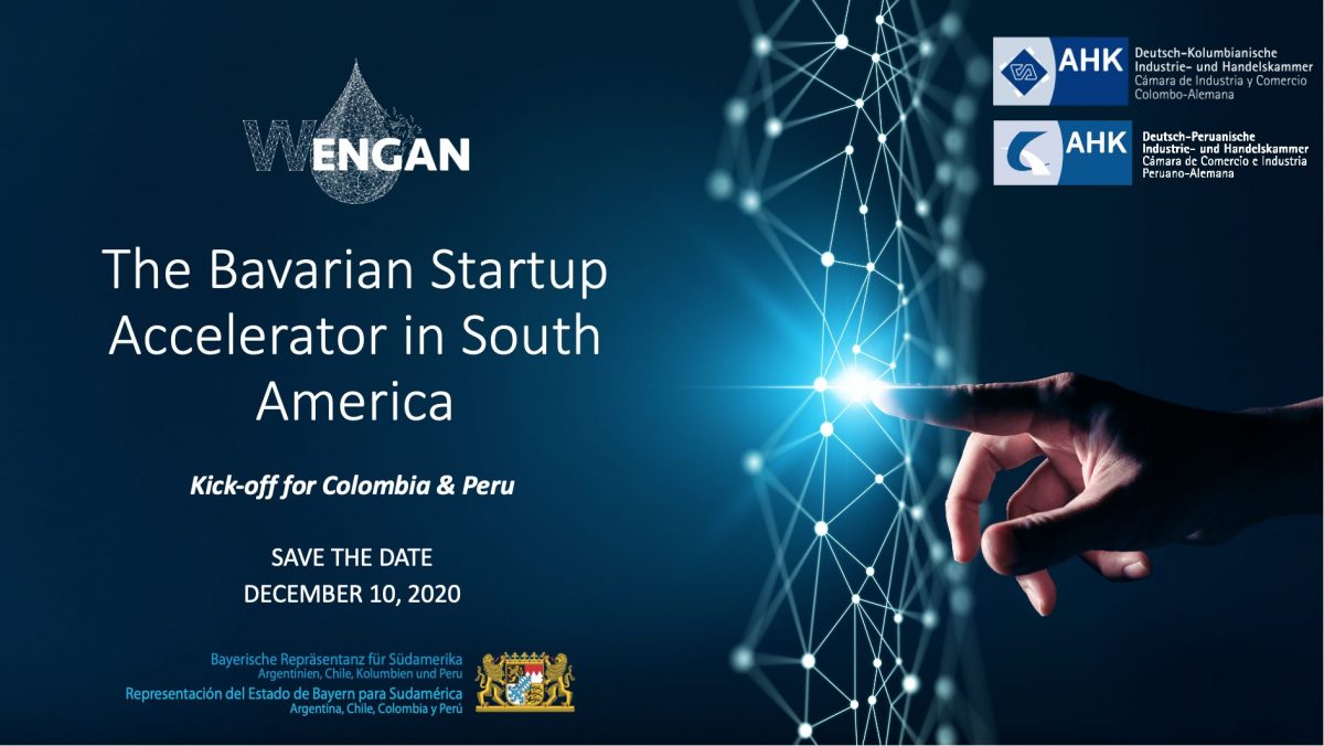 Virtual WENGAN Kick-Off - The Bavarian Startup Accelerator in Colombia & Peru