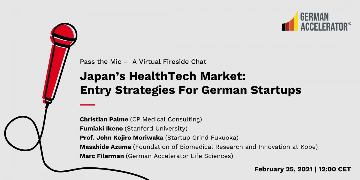 Pass the Mic - Japan’s HealthTech Market: Entry Strategies For German Startups