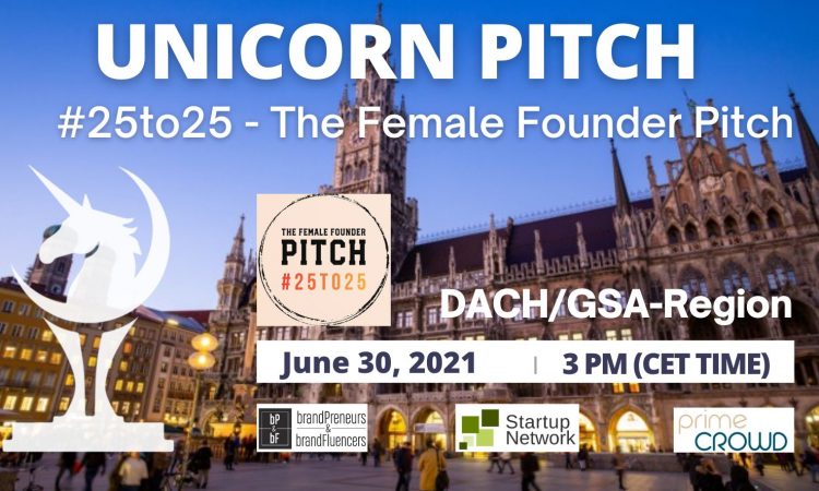 #25to25 - The Female Founder Pitch