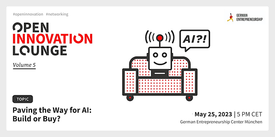 Open Innovation Lounge Vol. 5 : Paving the Way for AI - Build or Buy?