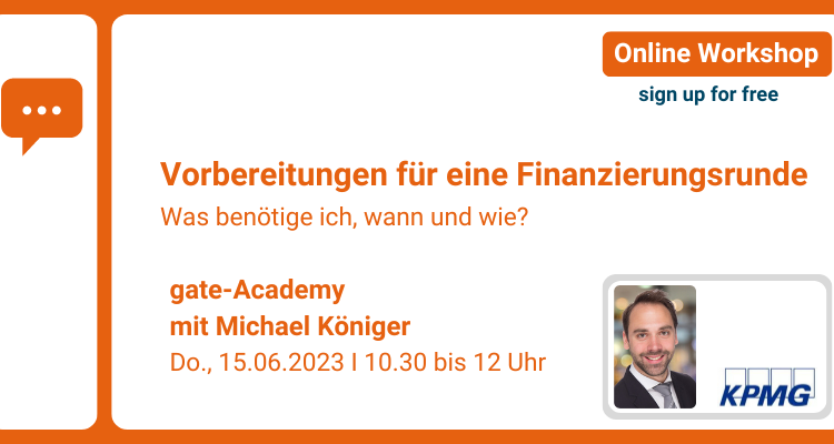 gate-Academy: Vorbereitungen für eine Finanzierungsrunde